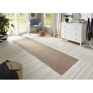 Loper binnen & buiten sisal-look Nature - goudbruin 80x250 cm