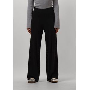 My Essential Wardrobe Emmamw Knit Pant Broeken Dames - Zwart - Maat XS