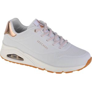 Skechers Uno-Shimmer Away 155196-WHT, Vrouwen, Wit, Sneakers, maat: 38,5