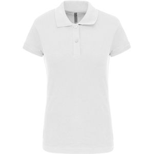 Kariban Piquépolo korte mouwen dames K240 - White - XL