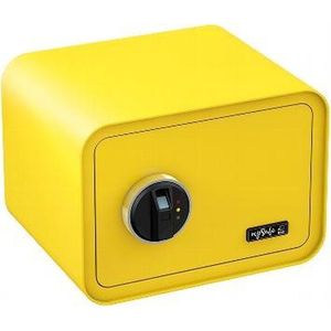 mySafe 350 Kluis met vingerprint geel