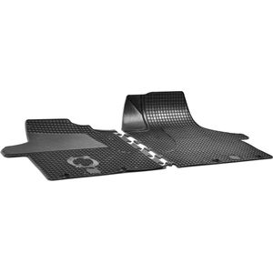 Walser DirtGuard rubberen voetmatten geschikt voor VW Transporter V 04/2003-Facelift 2009