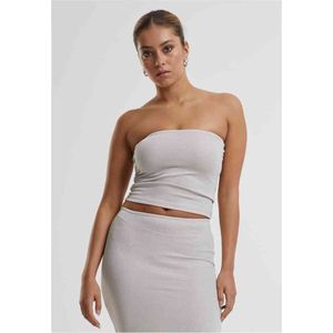 Urban Classics - Glitter Bandeau top - XL - Creme