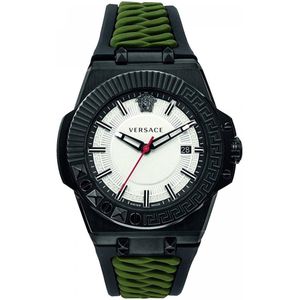 Versace VEDY00419 horloge mannen - Roestvrij Staal - grijs