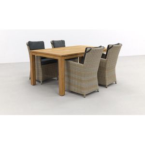 Mante Dessert/Rome brown cm. tuinset - 5-delig