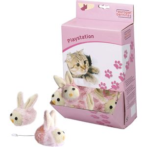 Ebi - Speelgoed Voor Dieren - Kat - Shaking Rabbit 7,6cm - 1st
