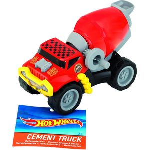 Hot Wheels betonmixer | Betonmixer op schaal 1:24 | Met draaibare trommel | Afmetingen: 23 cm x 11 cm x 14,5 cm | Speelgoed voor kinderen vanaf 3 jaar