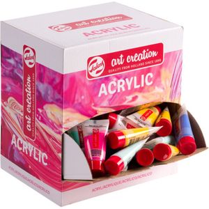 Acrylverf tac caribbean 12ml 100st assorti | Dispenser a 100 stuk