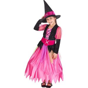 Boland - Kinderkostuum Pretty witch - Multi - 10-12 jaar - Kinderen - Heks