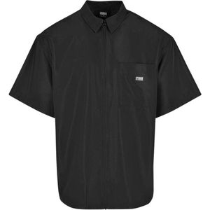 Urban Classics - Recycled Nylon Overhemd - XL - Zwart