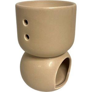 Home Society - Wax- en oliebrander 'Mille' (Taupe)