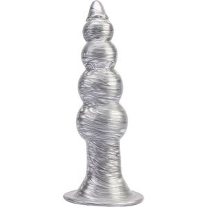 Chisa - Silver Collection - Buttplug Colt Bisley - Zilver - Maat L
