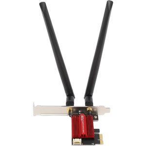 Pro PCIE Wifi-kaart Desktop-pc 1200 Mbps Dual-band 5G-2.4G Bluetooth 4.0 Draadloze Netwerkadapter Windows7-8-10-11 .