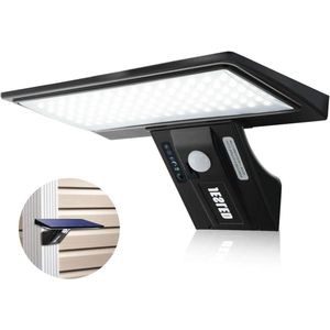 90 LED Super Bright Outdoor Solar Light with Motion Sensor - 4 Modes, Waterproof, Battery Replaceable