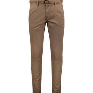 TOM TAILOR Slim Chino with belt Heren Broek - Maat 31/32