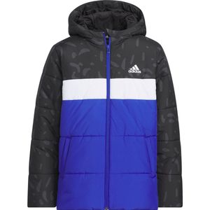 adidas Sportswear Colorblocked Padded Jacket Kids - Kinderen - Zwart- 140
