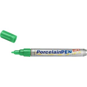 KREUL Metallic Groene Porseleinstift - Porcelain Pen Metallic 160 °C