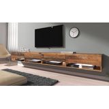 TV-Meubel Asino LED - Old Wood - 280 cm
