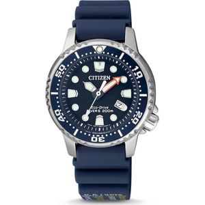 Citizen EP6051-14L - Horloge - Rubber - Blauw - Ø 33.5 mm