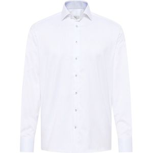 ETERNA 1863 comfort fit premium overhemd - 2-ply twill heren overhemd - wit - Strijkvrij - Boordmaat: 42