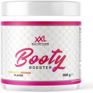 XXL Nutrition - Booty Booster - Supplement Vrouw Pre-Workout - Cafeïne, Beta-Alanine, L-Citrulline & Groene Thee Extract - Pineapple Orange - 300 Gram