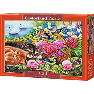 Castorland Lazy Sunday Legpuzzel 1000 stuk(s) Dieren