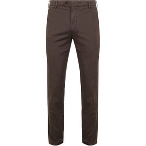 Meyer - Chino Bonn Print Taupe - Heren - Maat 27 - Modern-fit