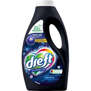 Dreft Liquid - 24sc1,2L - zwart & donker wasmiddel