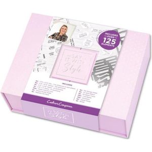 Say It With Style by Crafter's Companion - Box met 125 Elementen