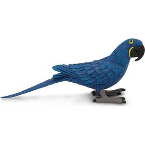 Safari Play Animal Hyacinth Macaw 11.5 Cm Blue / Yellow / Black