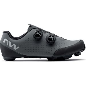 Northwave Rebel 3 Mountainbike Schoenen  Fietsschoenen - Maat 41 - Unisex - grijs/zwart