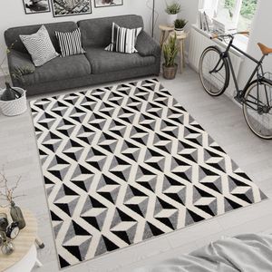 Tapiso Maroko Vloerkleed Tapijt Slaapkamer Carpet Maat- 80x150