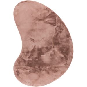 Heaven | Hoogpolig Vloerkleed | Organische Vorm | Powder Pink | Hoogwaardige Kwaliteit | 160x230 cm