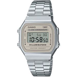 Casio Casio Collection Vintage A168WA-8AYES Horloge - Staal - Zilverkleurig - Ø 35 mm