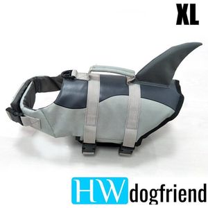 Zwemvest voor uw hond - model haai met vin (XL)
