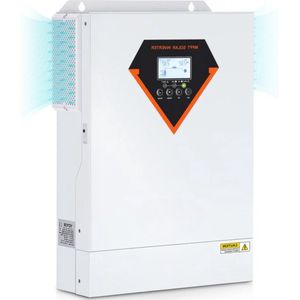 2-in-1 hybride zonne-omvormer - 5500W - LCD-scherm - 4 uitgangsmodi (UTL, SOL, SBU, SUB)