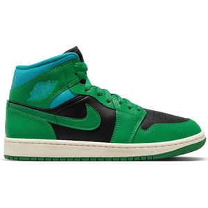 Nike Air Jordan 1 Mid - Sneakers - Unisex - Maat 42 - Lucky Green Aquatone