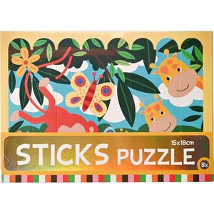 Stick puzzel Jungle.