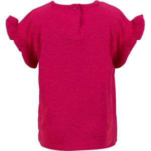 Someone T-shirt fuchsia fronsjes - MATHILDE - Maat 122