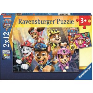 Ravensburger PAW Patrol: The Movie - Puzzel - 2x12 stukjes