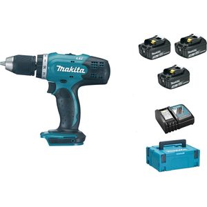 Makita Accuboormachine - Met 3 accu's