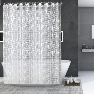 Transparant Badgordijn - Anti-schimmel en Waterdicht - 180 x 180 cm