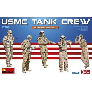 Miniart - Usmc Tank Crew (Min37008) - modelbouwsets, hobbybouwspeelgoed voor kinderen, modelverf en accessoires
