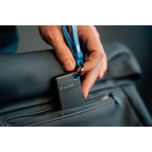 Verbatim Pocket SSD 1 TB USB Type-C 3.2 Gen 2 (3.1 Gen 2) Zwart, Blauw