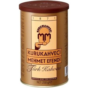 Turkse koffie Kurukahveci Mehmet Efendi - gemalen koffie - 250 gram