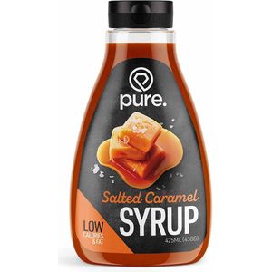 PURE Low Carb Syrup - Salted Caramel - 425ml - caloriearm & vetarm