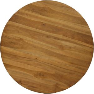 HSM Collection Rond Tafelblad Ø140cm Naturel Teak