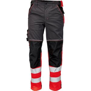 CRV Knoxfield HV Signalisatie Broek 03020326 - Antraciet/Fluo Rood - 54