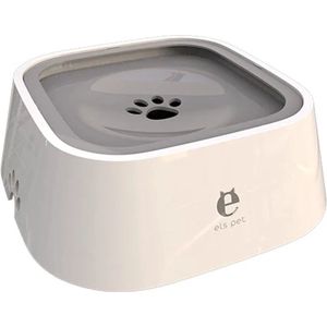 Drinkbak voor Huisdieren - Honden - Katten - Grijs - Waterbak - Anti Knoei - Verminderd Slobberen - Onderweg - Hond - Drinkbak - Huisdier - Water bowl