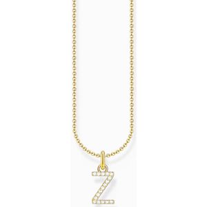 Thomas Sabo - KE2256-414-14-L45V - Halsketting - Dames - 925er Zilver - 18K geel verguld - 38-45cm